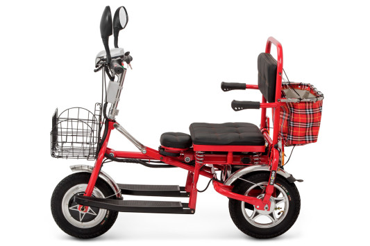 Электротрицикл Adjutant PRO 20Ah Li-Ion красный