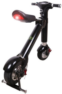 Электроскутер складной Citybike ET Scooter, черный