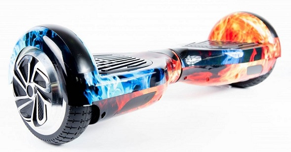 Гироскутер Smart Balance Wheel 6.5 дюймов, огонь и вода