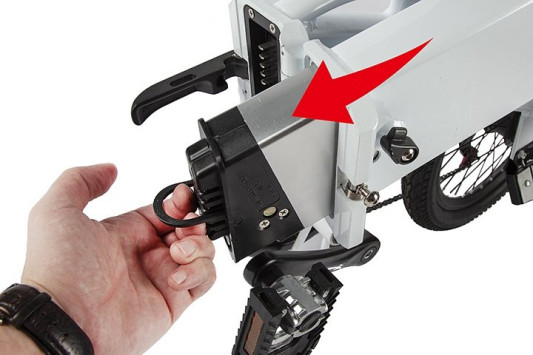 Электровелосипед VOLTRIX City 20, черный