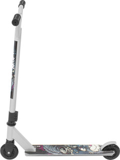 Самокат трюковый Bradex, колеса 100 мм, белый