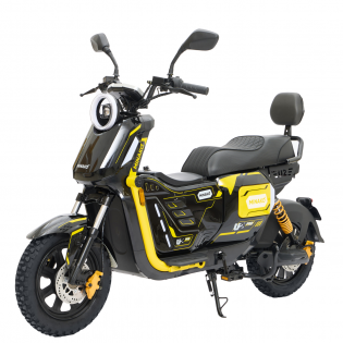 Электровелосипед Minako U2 Pro 30ah, желтый
