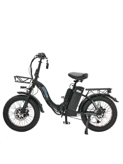 Электровелосипед Minako F11 Dual, черный