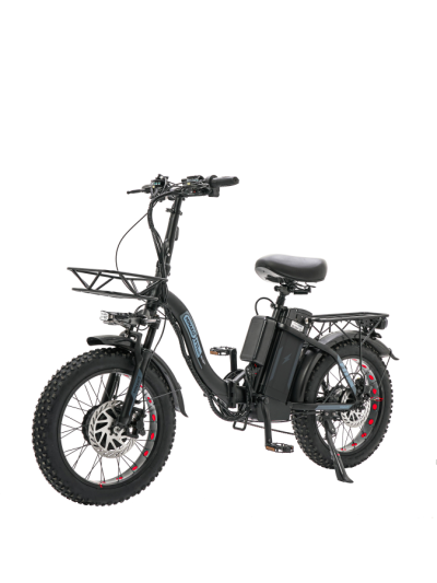 Электровелосипед Minako F11 Dual, черный