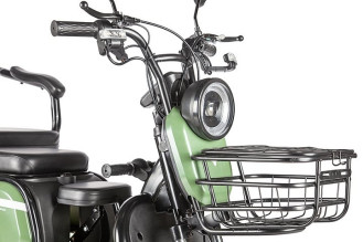 Электротрицикл Rutrike Пилот, зеленый
