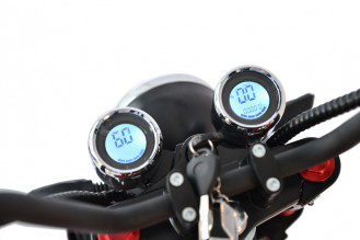 Электроскутер CITYCOCO WHITE SIBERIA  Wild Wheel + 3000W