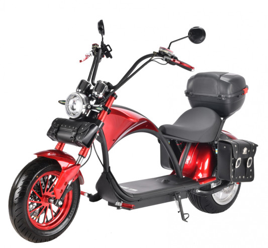 Электроскутер CITYCOCO WHITE SIBERIA  Wild Wheel + 3000W