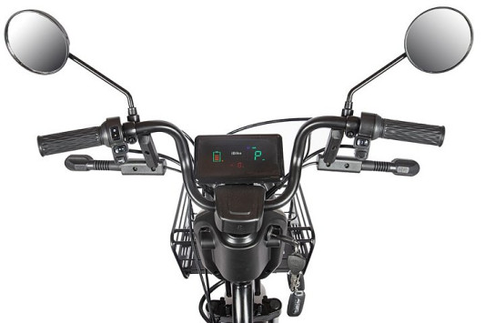 Электротрицикл Rutrike Караван, зеленый