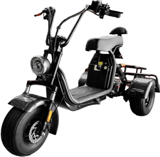 Электроскутер CITYCOCO TRIKE GT-X5, черный